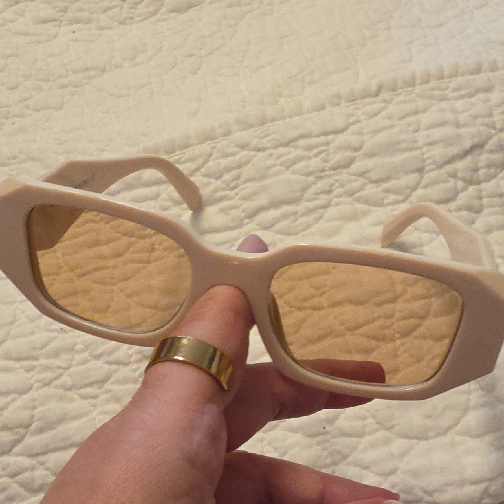 Prada Cream Sunglasses